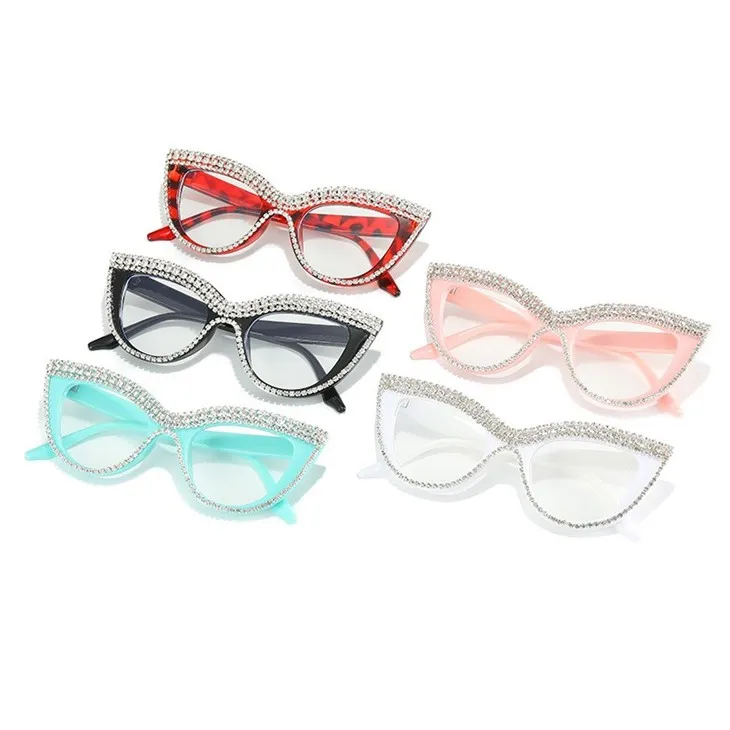 Luxury Diamond Eyeglass Frames For Women