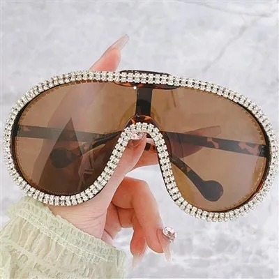 Oversized Sunglasses One-Piece